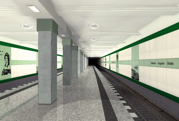 U-Bahnhof Kaiserin-Augusta-Straße (Planung)